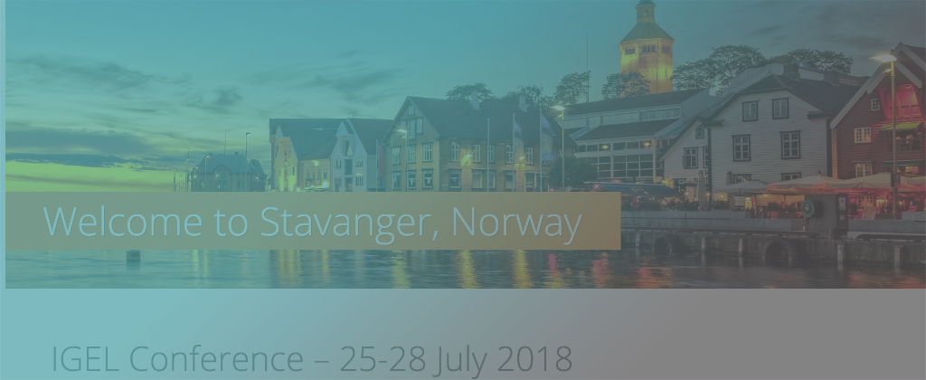 IGEL Conference – 25-28 July 2018